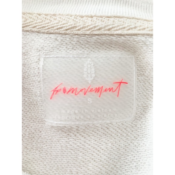 NWT Free People Movement Metti Ombre Tie Dye Lounge Gorpcore Sweatshirt - Picture 6 of 12